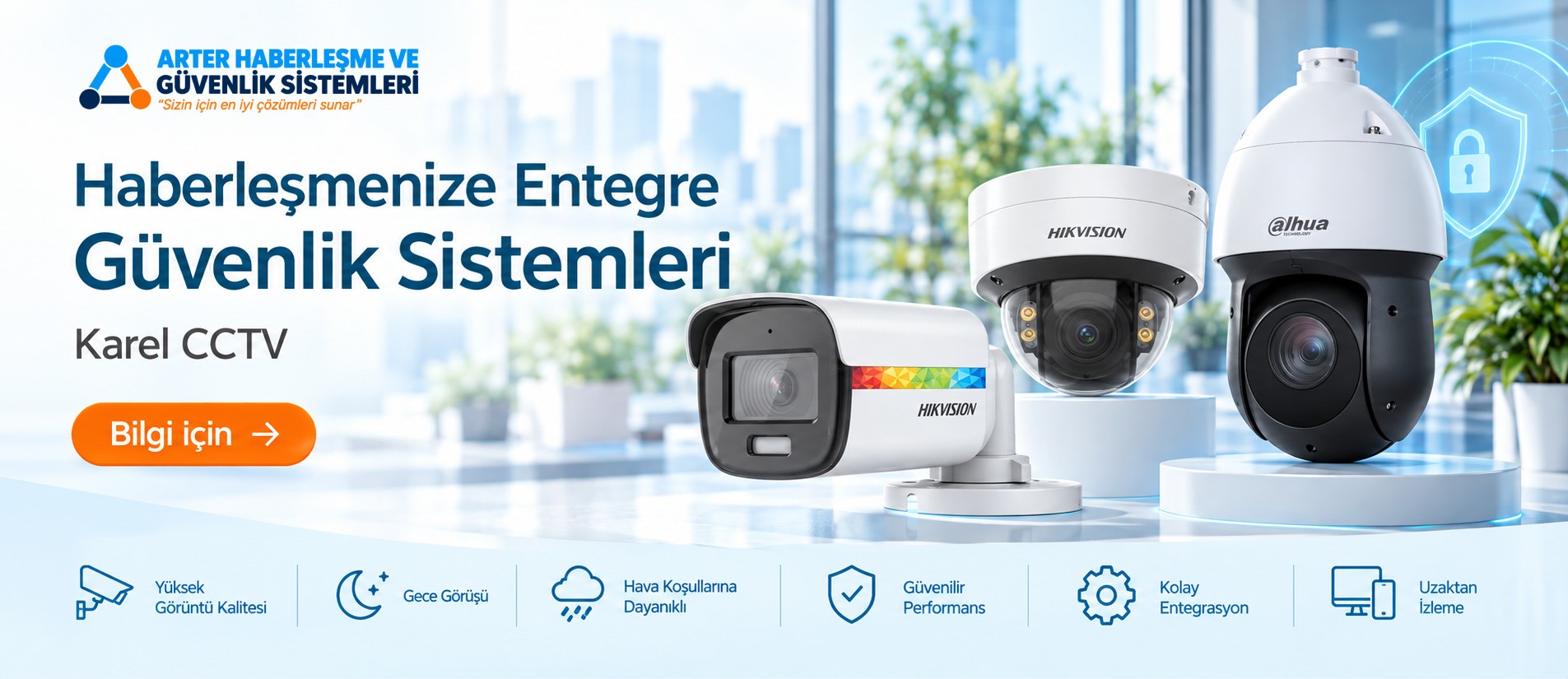 Haberleşmenize Entegre Güvenlik Sistemleri – Karel CCTV